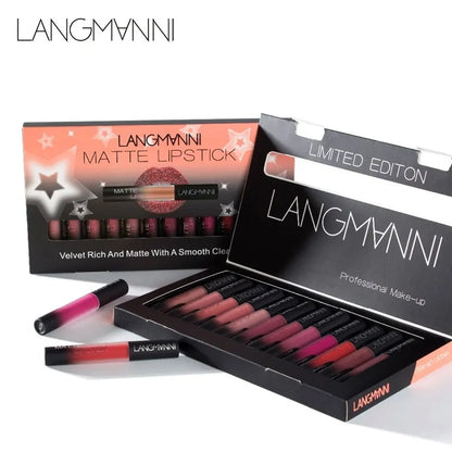 LANGMANNI 12 Piece Lipstick Set