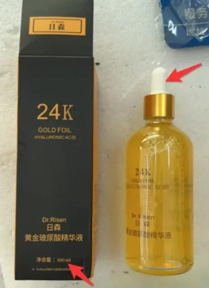 24K Gold Foil Premium Skincare Essence