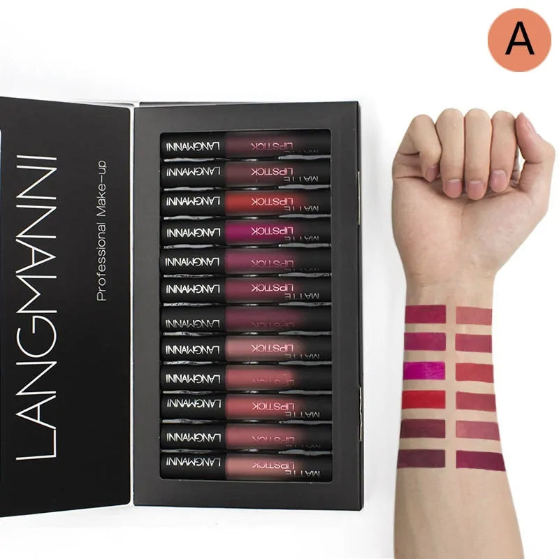 LANGMANNI 12 Piece Lipstick Set