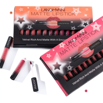 LANGMANNI 12 Piece Lipstick Set